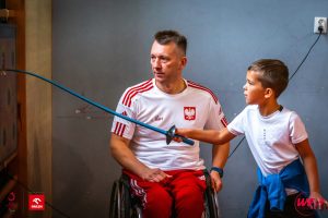 WF z Paralimpijczykiem – szermierka na wózkach z Grzegorzem Plutą