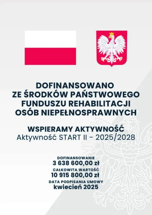 Aktywność Start Ii 2025 2028 Plakat 22