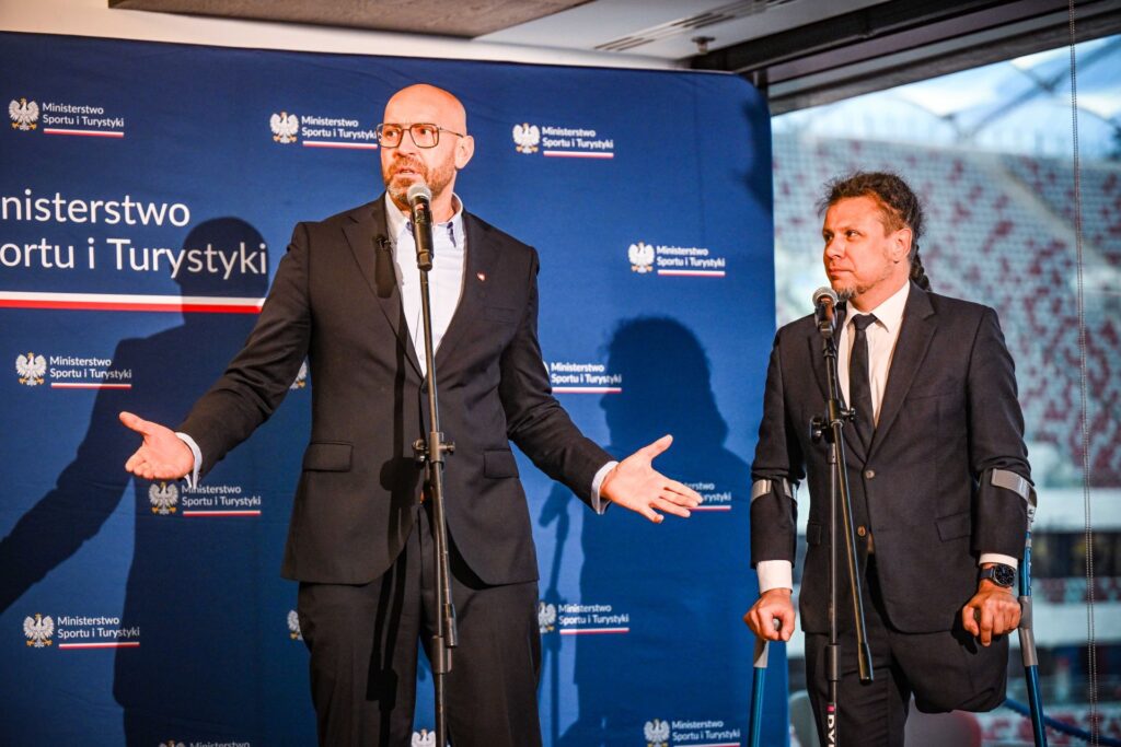 Spotkanie Medalistow Z Ministrem Sportu Na Pge Narodowym 2 Fot Bartlomiej Zborowski Pkpar